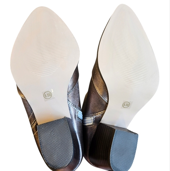 Coconuts by Matisse Bambi Silver Ombre Western Booties Womens NEW - Picture 6 of 8